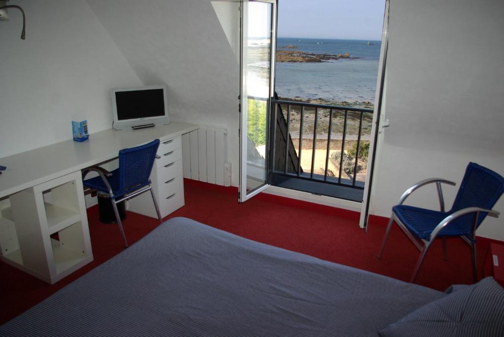 Le Sterenn Hotel Saint-Guénolé Стая снимка