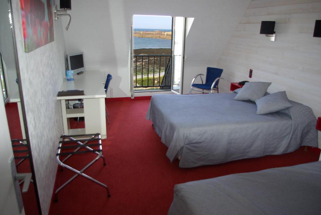Le Sterenn Hotel Saint-Guénolé Стая снимка