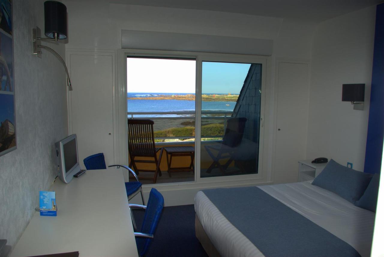 Le Sterenn Hotel Saint-Guénolé Стая снимка